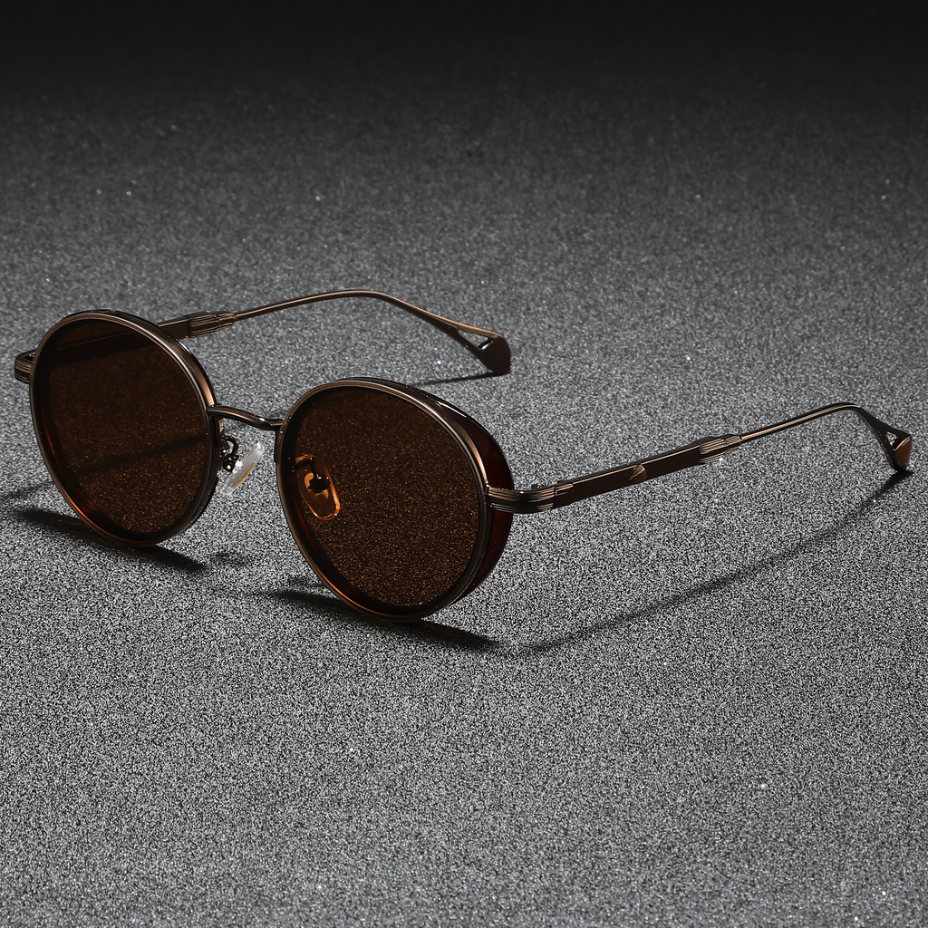 Ashton Classic Round Sunglasses