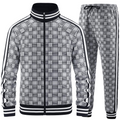 Axel Grid Tracksuit Set