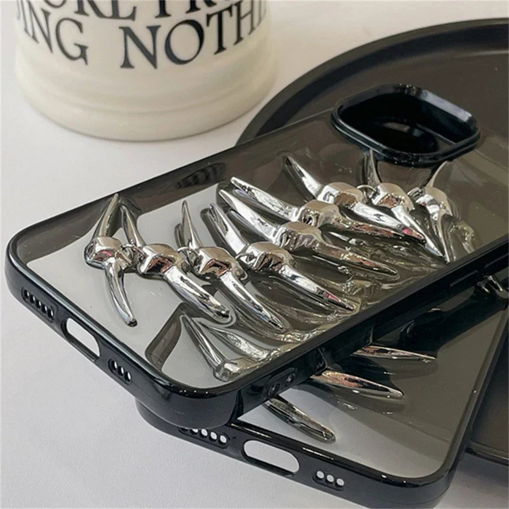 Chrome Spine iPhone Case